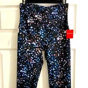 Spanx Galactic Crop Length Legging Size L